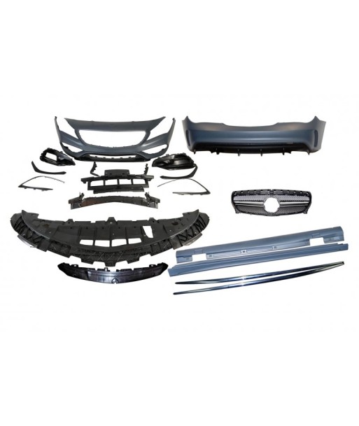 Kit De Carrosserie Mercedes W117 13-16 4P / SW LCI Look AMG A45 Economisez 