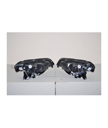 Set De Phares Avant Angel Eyes BMW X5 2001 Chromé solde