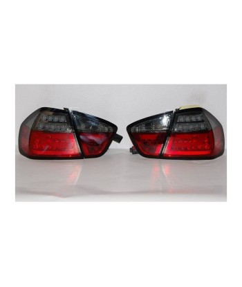 Jeu de Feux Arrières Cardna BMW E90 05 Lightbar Led Rouge/Fumé pas chere