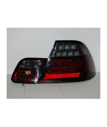 Feux Arrières BMW E46 2P 2003-2005 Led Rouge Fumé pas cheres