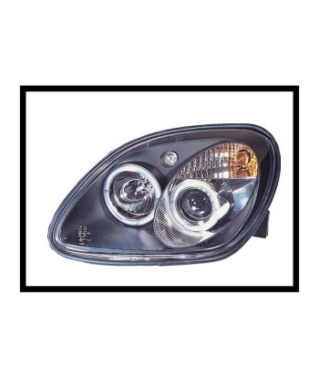 Jeu de Phare Avant Yeux D'Ange Mercedes SLK 96 Noir prix pour 