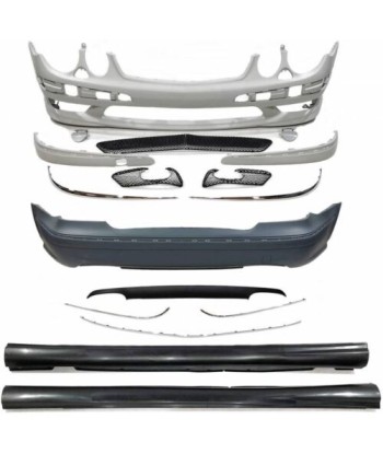 Kit De Carrosserie Mercedes W211´02-06 Look AMG E55 ABS 2023