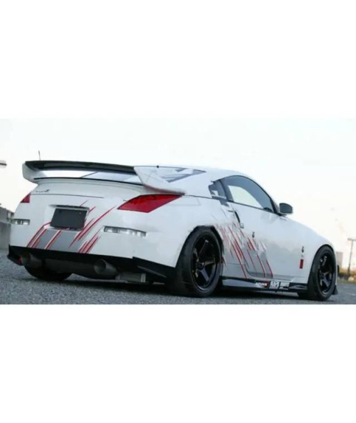 Becquet Spoiler arrière Style Nismo V2 Nissan 350z Z33 avec lame en fibre de carbone commande en ligne