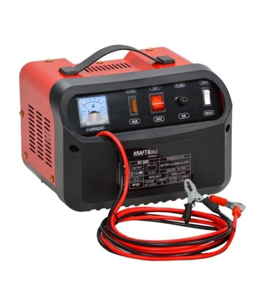 Chargeur auto, camion, tracteur,etc 12/24V 50A 320Ah JUSQU'A -70%! 