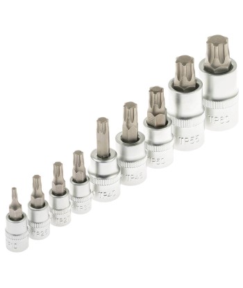 CLÉS À DOUILLE TORX / E-TORX / TORX PLUS 1/4 ″ 1/2" -60 pcs du meilleur 