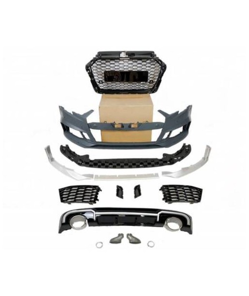 Kit De Carrosserie Audi A3 SPORTBACK look RS3 2016+ 2023