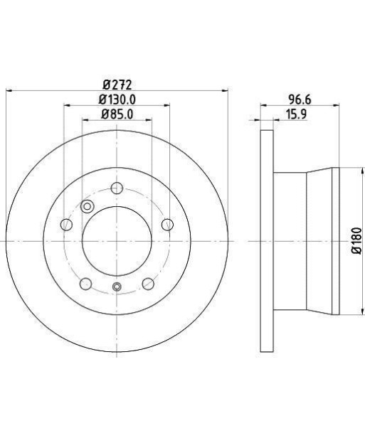 2x Disques de freins Pagid 54637 pour Toyota Auris Corolla  8DD 355 118-951 online