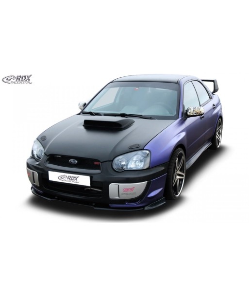 RDX Spoiler avant VARIO-X pour SUBARU Impreza 3 (GD) WRX STI 2003-2005 lèvre avant approche avant lèvre de spoiler avant Amélioration de cerveau avec