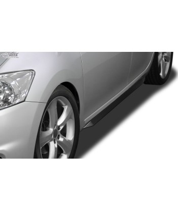 Rajout de bas de caisse RDX pour TOYOTA Auris E150 (2007-2012) "Slim" Noir brillant s'inspire de l'anatomie humaine