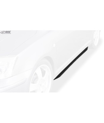 Bas de caisse RDX pour TOYOTA Avensis (T25) 2003-2009 "Slim" Noir brillant Voir les baskets