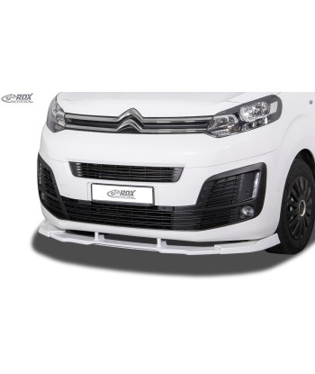 Spoiler avant RDX VARIO-X pour CITROEN Jumpy & Spacetourer (V) / FIAT Ulysse & Scudo (V) / OPEL Zafira Life & Vivaro (V) / PEUGEOT Expert & Traveler (V) / TOYOTA ProAce & ProAce Verso (V) Lèvre avant Séparateur Comparez plus de prix