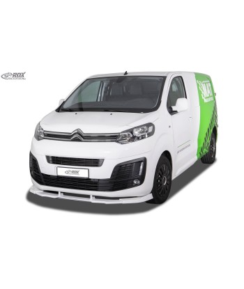 Spoiler avant RDX VARIO-X pour CITROEN Jumpy & Spacetourer (V) / FIAT Ulysse & Scudo (V) / OPEL Zafira Life & Vivaro (V) / PEUGEOT Expert & Traveler (V) / TOYOTA ProAce & ProAce Verso (V) Lèvre avant Séparateur Comparez plus de prix